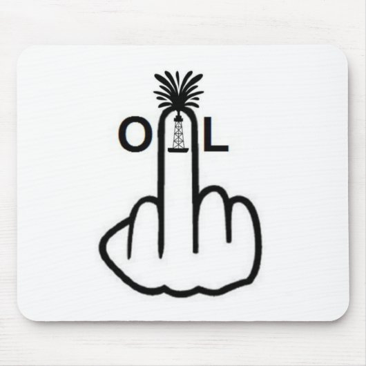 Mousepad-Verbrechen ist kriminell Mousepad (Vorne)