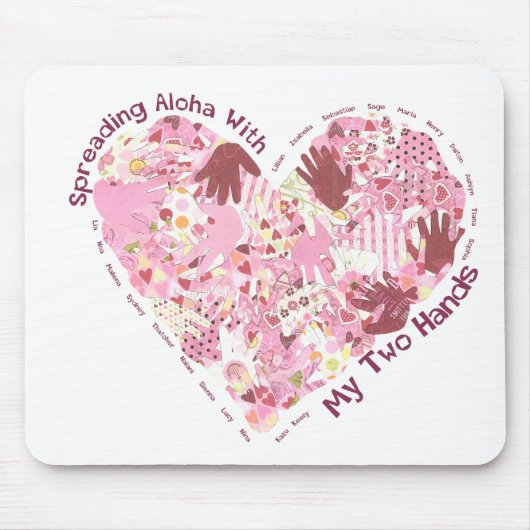 Mousepad: Verbreiten Aloha Mousepad (Vorne)