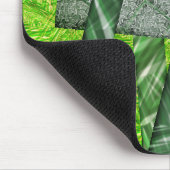 MousePad verde amarelado com riscos e traços verde (Ecke)
