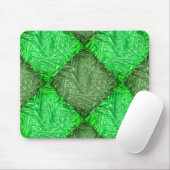 Mousepad verde falsa grama ou folhas de coqueiro (Mit Mouse)