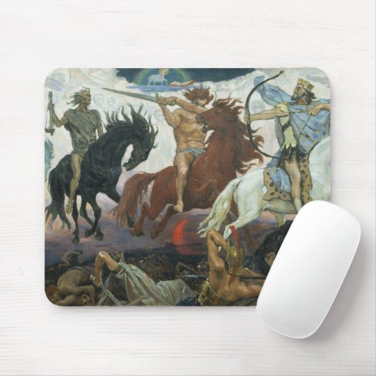 Mousepad Vier Horsemen der Apokalypse Viktor Vasne (Mit Mouse)