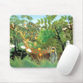 Mousepad Vintag Art Exotic Landschaft (Mit Mouse)