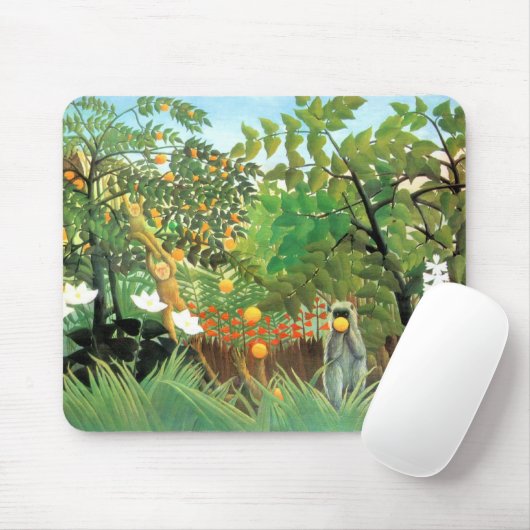 Mousepad Vintag Art Exotic Landschaft (Mit Mouse)