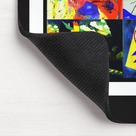Mousepad Vintag Art Kandinsky Collage (Ecke)