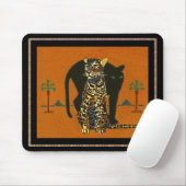 Mousepad Vintag Art Leopard (Mit Mouse)