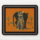 Mousepad Vintag Art Leopard (Vorne)