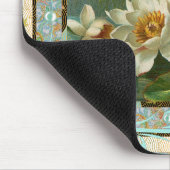 Mousepad Vintage florale Blume (Ecke)