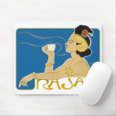Mousepad: Vintager Rajah-Kaffee Mousepad (Mit Mouse)