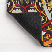 Mousepad Vintager Teppich Zeichn Detail (Ecke)