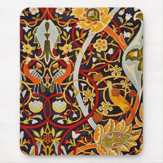 Mousepad Vintager Teppich Zeichn Detail (Vorne)