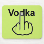 Mousepad Vodka Drehte (Vorne)