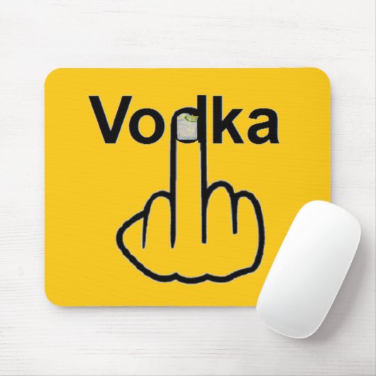 Mousepad Vodka Drehte (Mit Mouse)