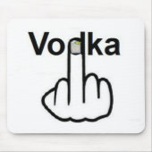Mousepad Vodka Drehte (Vorne)