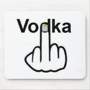 Mousepad Vodka Drehte