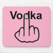 Mousepad Vodka Drehte (Vorne)