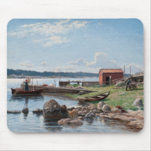 Mousepad von Abrahamsson "Motif von Jutholmen"
