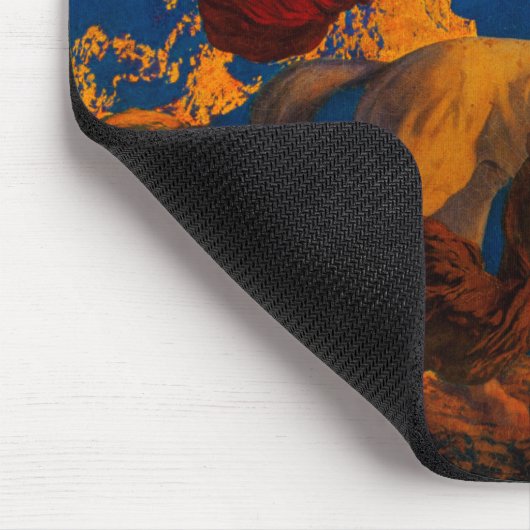 Mousepad von Maxfield Parrish (Ecke)