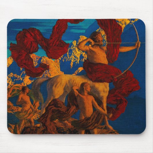 Mousepad von Maxfield Parrish (Vorne)