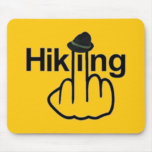 Mousepad Wandern Gedreht (Vorne)