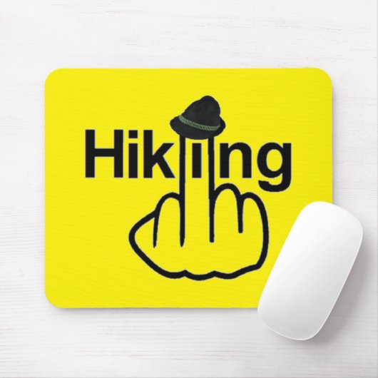 Mousepad Wandern Gedreht (Mit Mouse)