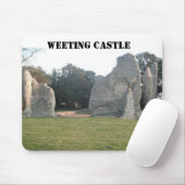 Mousepad Weeting Castle Weeting Norfolk England (Mit Mouse)