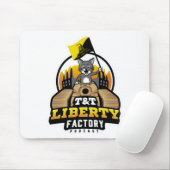 Mousepad (Weiß) von T&T Liberty Factory (Mit Mouse)