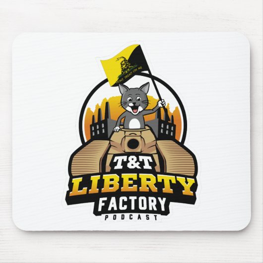 Mousepad (Weiß) von T&T Liberty Factory (Vorne)
