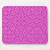Mousepad: Welsh Tapestry Pattern, rosa Mousepad (Vorne)