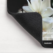 Mousepad White Magnolia - HAMbyWG (Ecke)