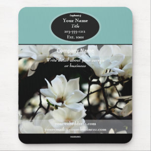 Mousepad White Magnolia - HAMbyWG