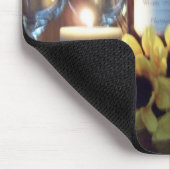 Mousepad, Wine ein Stückchen, Sie glaubt besser Mousepad (Ecke)