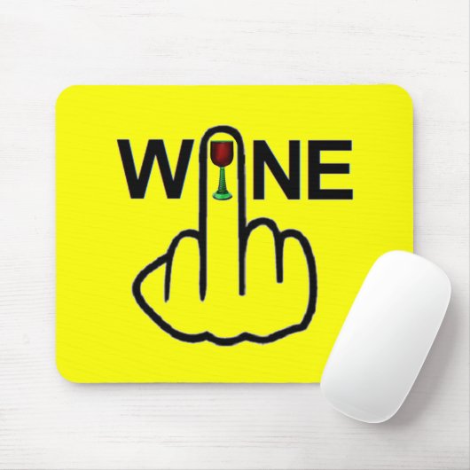 Mousepad Wine Gedreht (Mit Mouse)