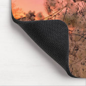 Mousepad Winter Sunset and Clematien Vines (Ecke)