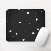 MousePad Wirh Space-Muster (Mit Mouse)