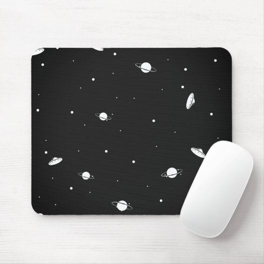 MousePad Wirh Space-Muster (Mit Mouse)