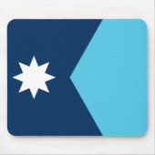 Mousepad with Flag of Minnesota, USA (Vorne)