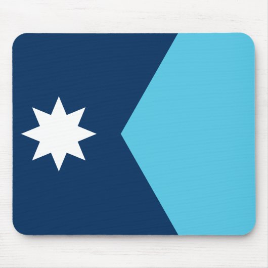 Mousepad with Flag of Minnesota, USA (Vorne)