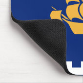 Mousepad with Flag of Quebec City, Canada (Ecke)