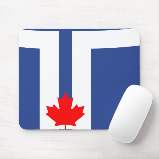 Mousepad with Flag of Toronto, Canada (Mit Mouse)