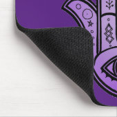 Mousepad with Hamsa Hand design (Ecke)