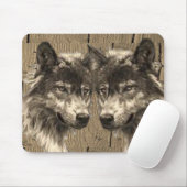 Mousepad Wolf (Mit Mouse)