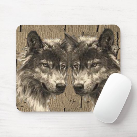 Mousepad Wolf (Mit Mouse)