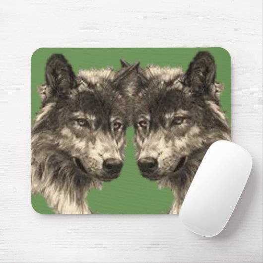 Mousepad Wolf (Mit Mouse)