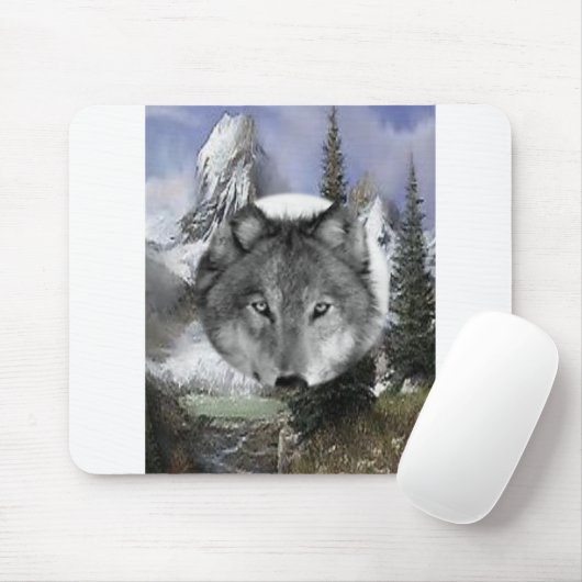 Mousepad Wolf (Mit Mouse)