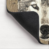 Mousepad Wolf (Ecke)