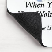 Mousepad - Wolf Mtn Schongebiet-Diamant-Sammlung (Ecke)