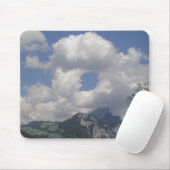 Mousepad Wolken-Doughnut über Bergen (Mit Mouse)