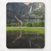 Mousepad yosemite fall giraffa Regenbogen (Vorne)