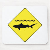Mousepad Zeichen "der warnenden Haifische" des (Vorne)