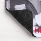 Mousepad zeigt jemanden estudando. (Ecke)